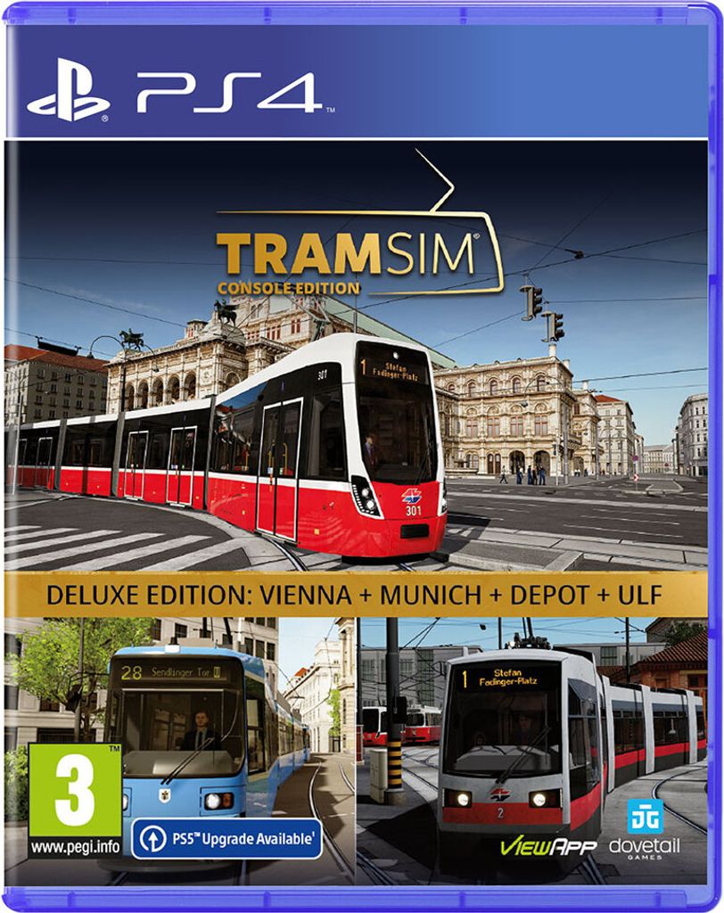 Dovetail Games Tram Sim Deluxe, PlayStation 4 Produktbild 