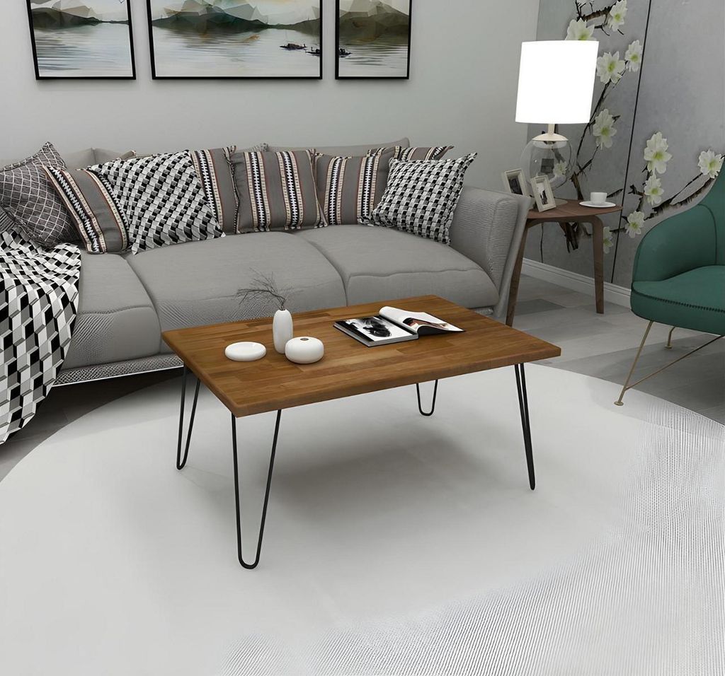 Dunkelbrauner Wohnzimmertisch Designer Couchtisch r Sofatisch