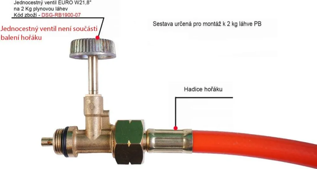 Torche à souder Geko avec 3 pointes interchangeables pour brasage gaz