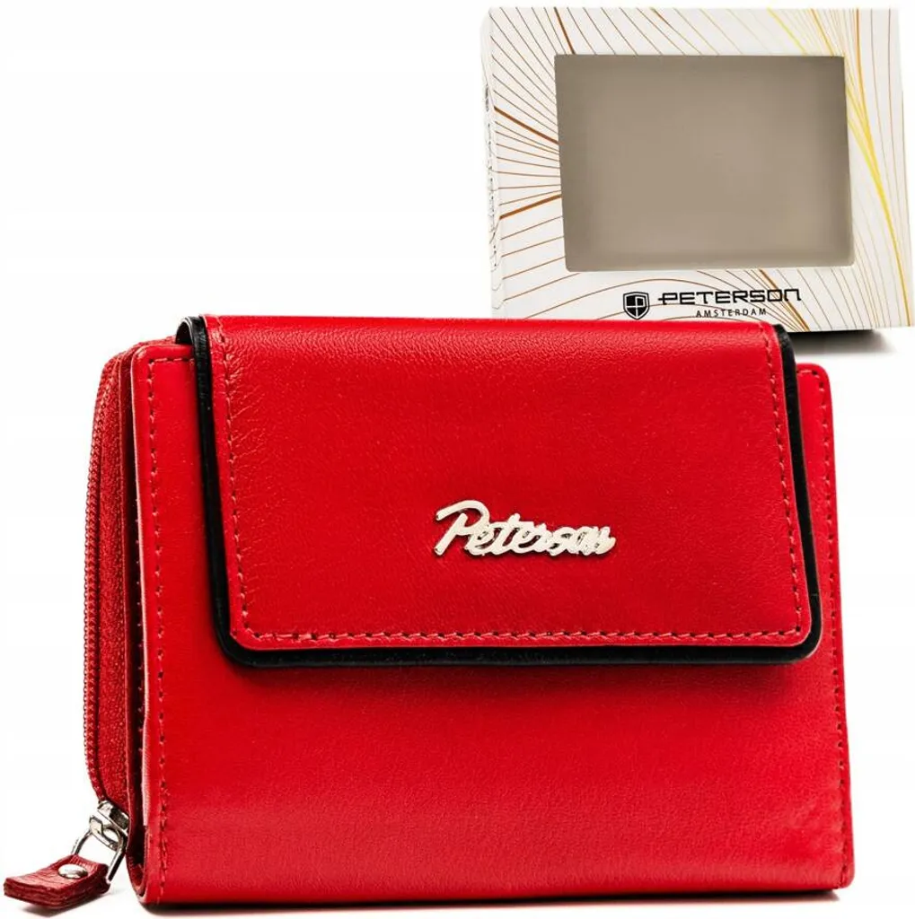 Portafoglio Peterson Pelle Donna Prezzo Offerta | 13x11 cm RFID