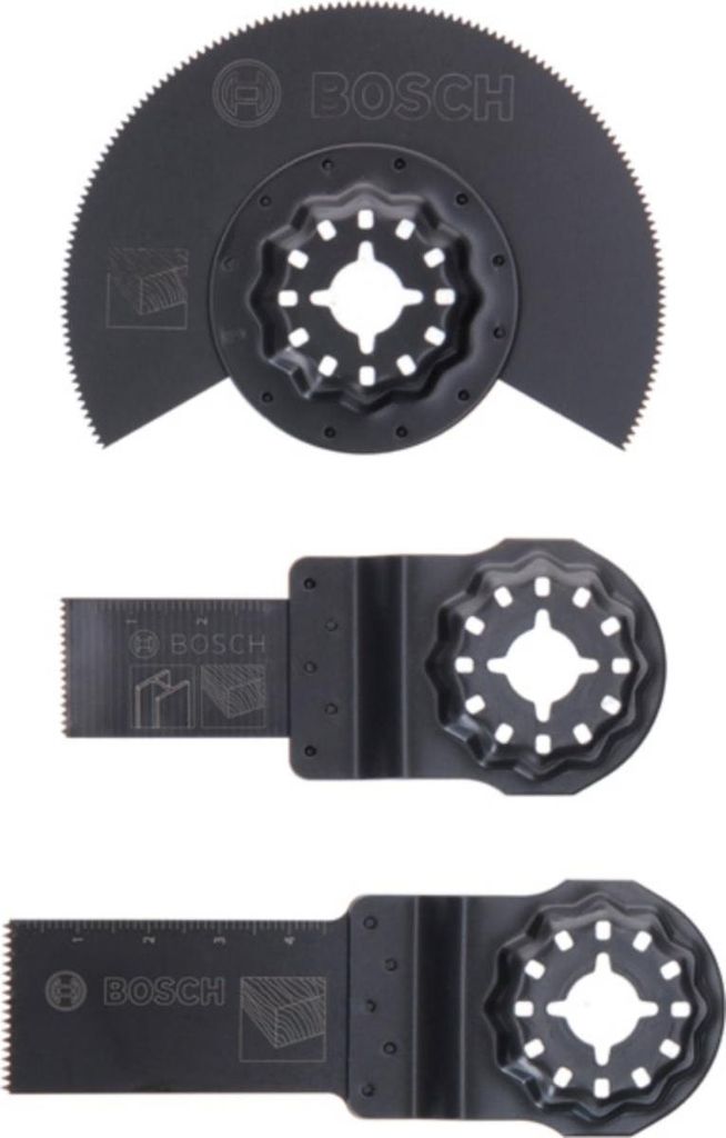 Bosch 2607017323 Bosch Prom 3-tlg.PMF-Set für Holz Productafbeelding 