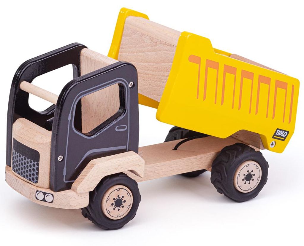 Tidlo Kipp-LKW Holzspielzeug Lastwagen für Kinder Produktbild 