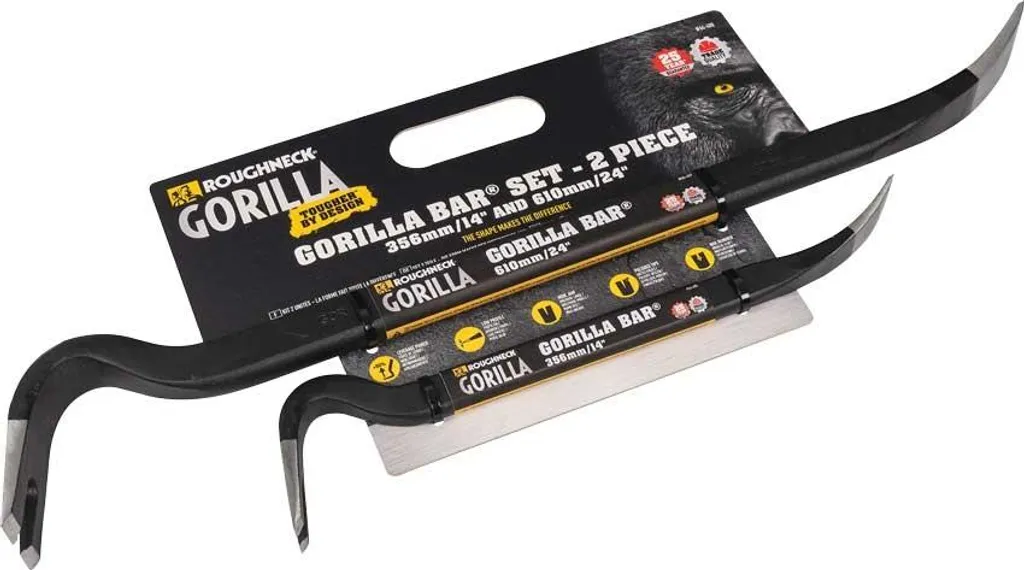 Kit de 2 Pinces à Décoffrer Gorilla Bar Roughneck pour Travaux de Force - 2