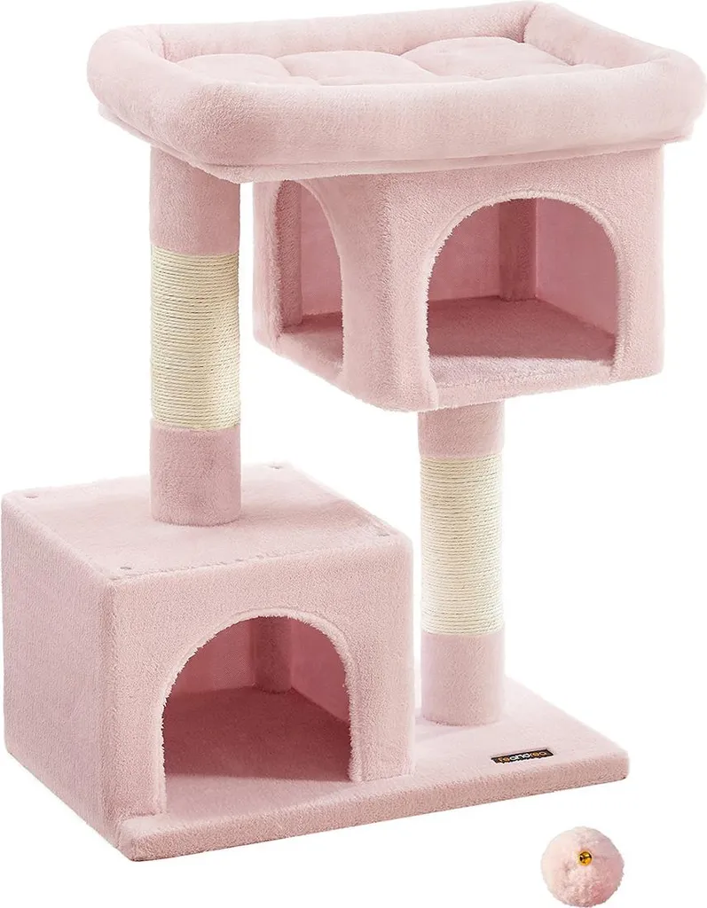 Arbre à chat pour Maine Coon et grands chats de 7kg - Confort Rose
