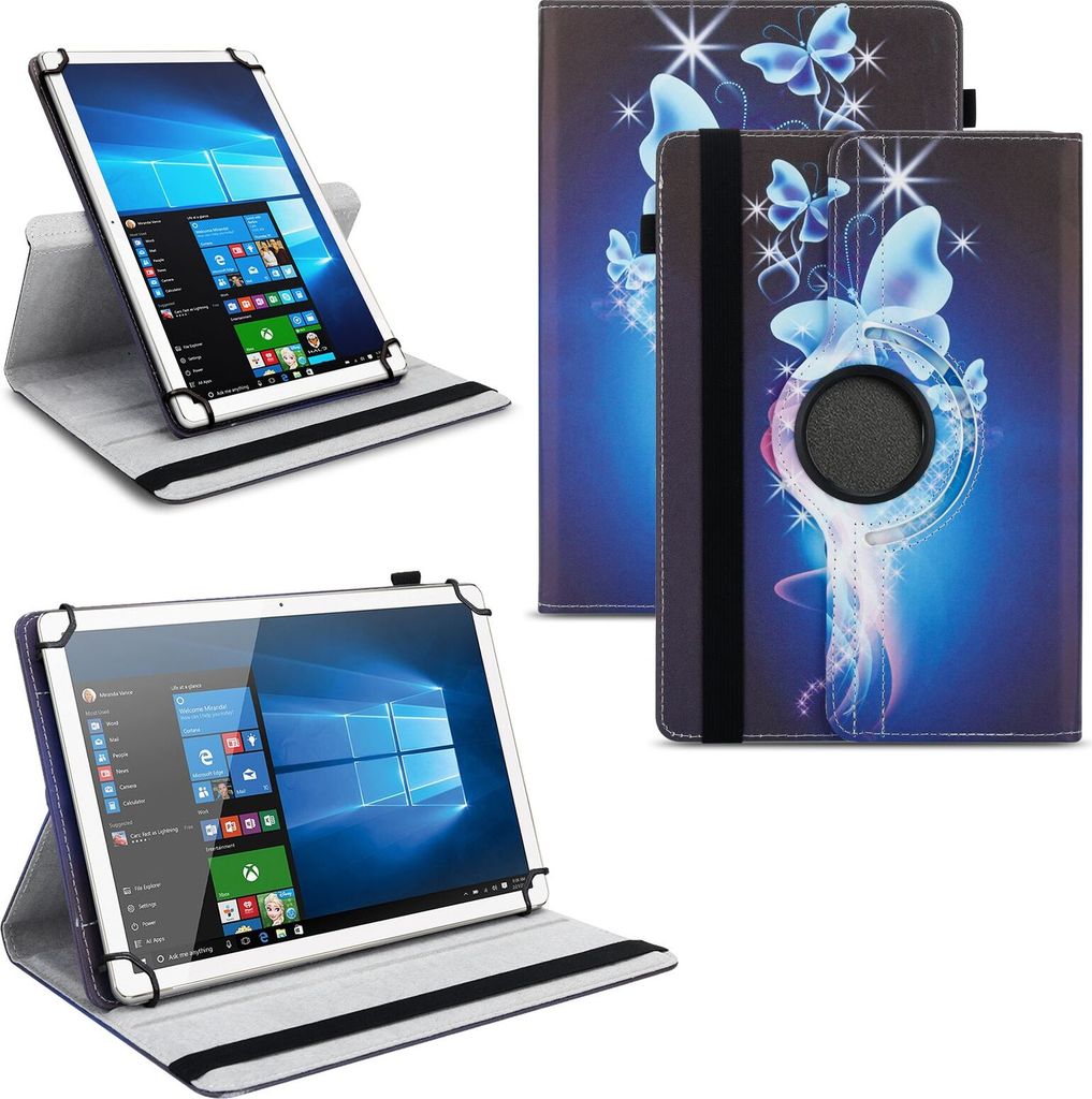 Tablet Hülle für VALE V11E / V10A / V10E Tasche Schutzhülle Case 360° DrehbarFarben:Motiv 25