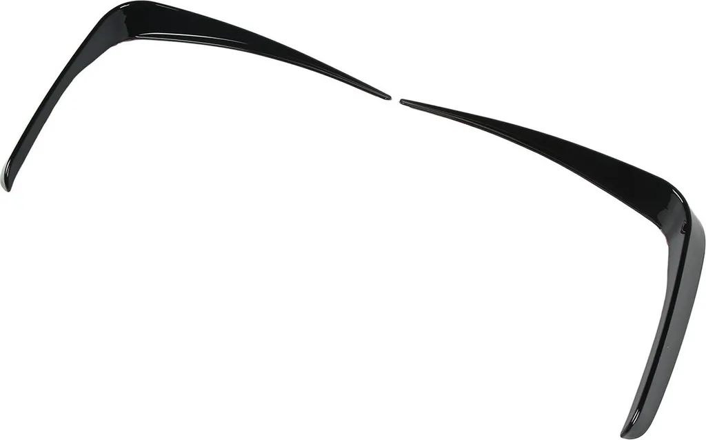 Entrées d'air latérales pack M Sport pour BMW Série 3 G20 G21 Noir Laqué