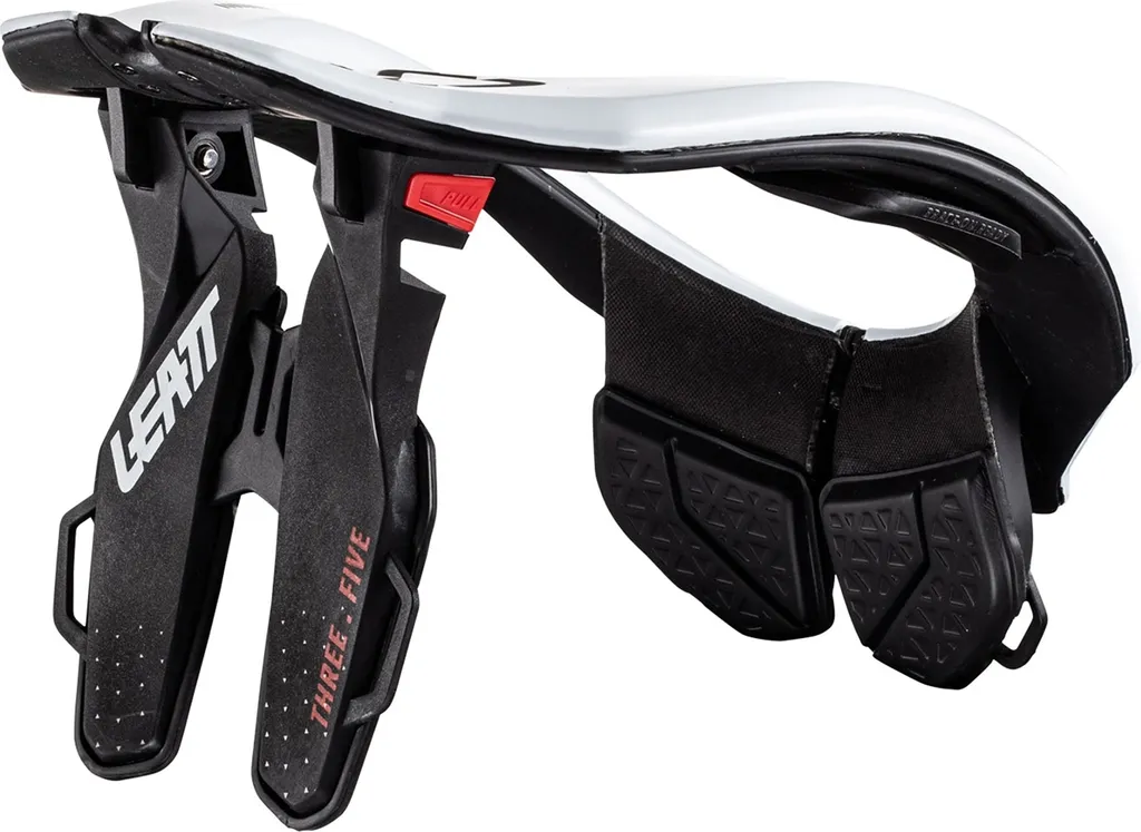 Leatt Neck Brace 3.5 Taille S/M Protection Cervicale de Motocross Blanche