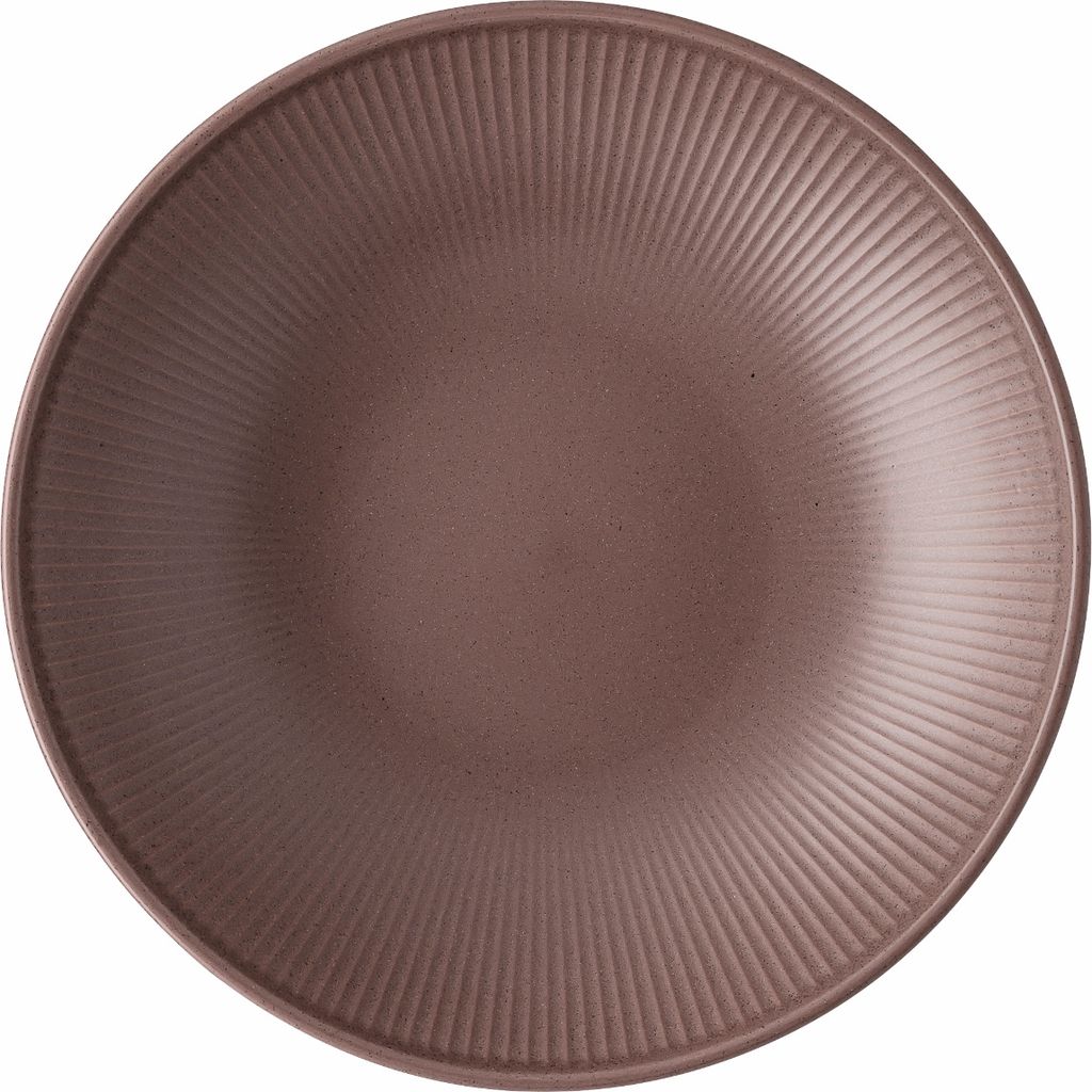 A top-down view of a single plate.