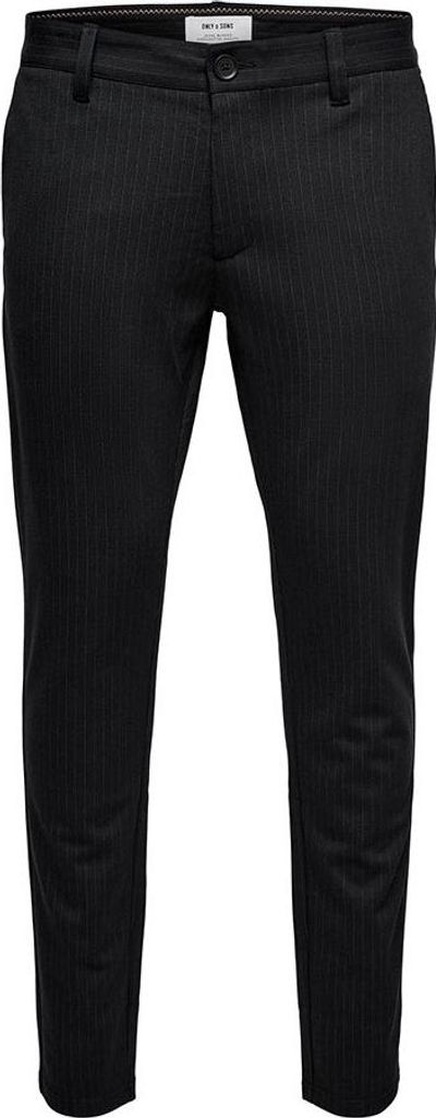 Only & Sons Mark Stripe Gw 3727 Hosen Schwarz 29 / 34 Herren Schwarz 29