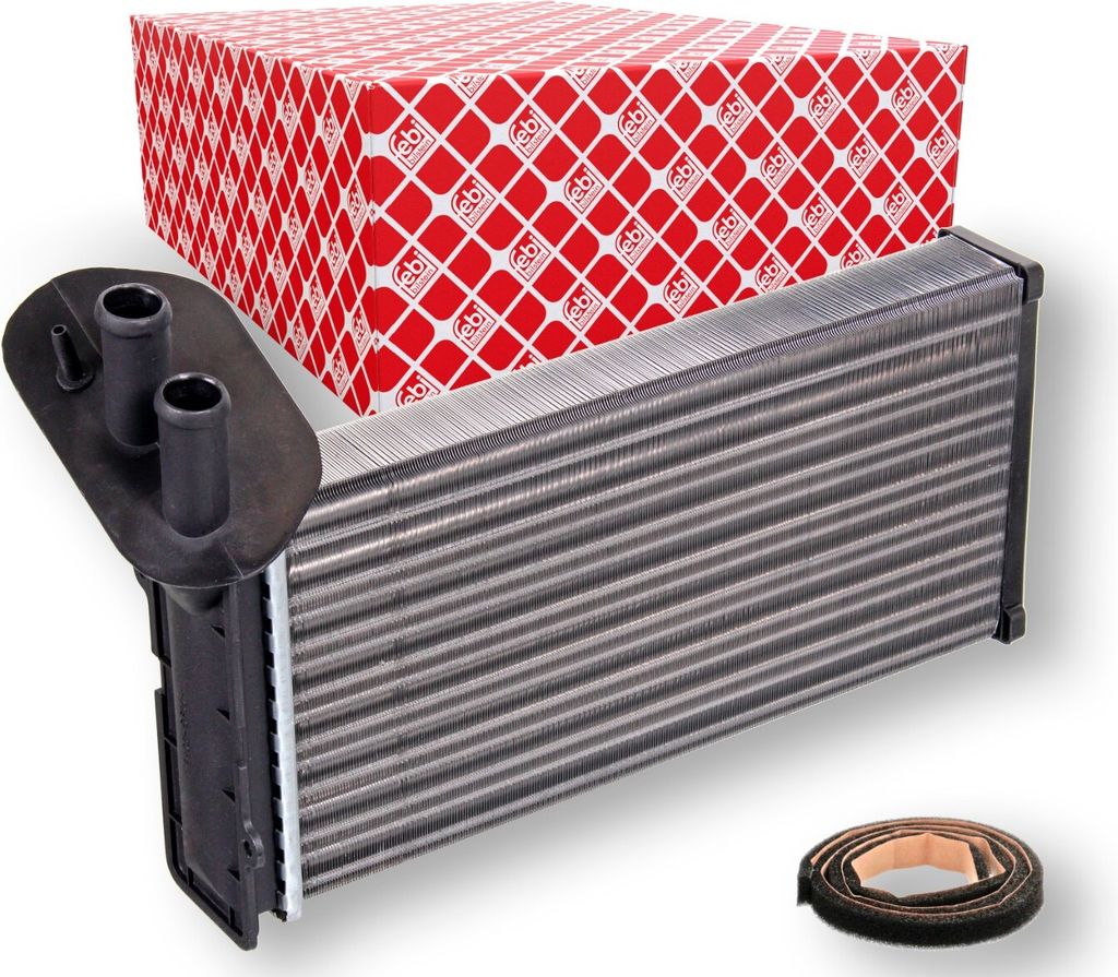FEBI BILSTEIN 15914 Wärmetauscher Innenraumheizung Kühler für VW Transporter IV Bus (70B, 70C, 7DB, 7DK, 70J, 70K, 7DC, 7DJ)