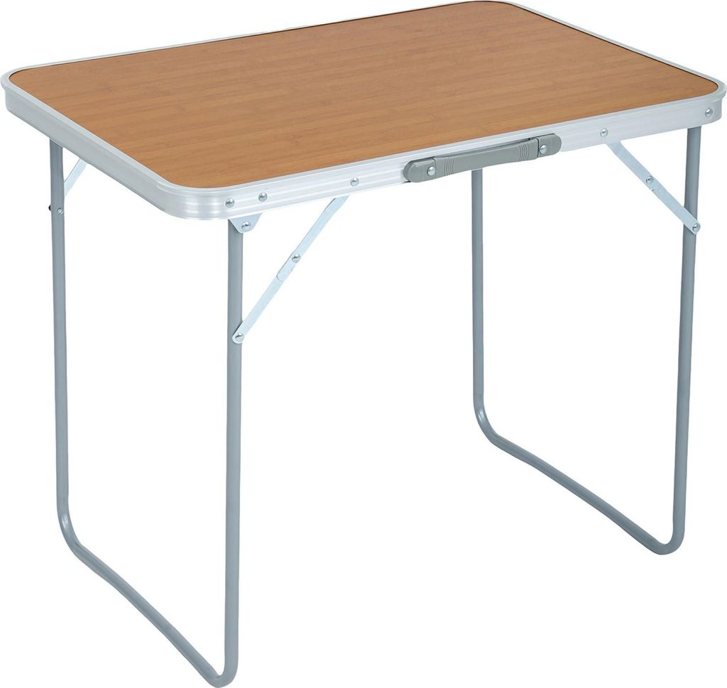 Akord Klappbarer Campingtisch Ares Braun 60X50X50 Cm