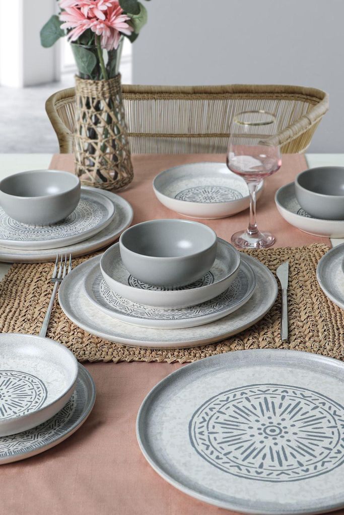 Keramika Geschirrset  - Stone Nordic - 24 teilig - 6 Produktbild 