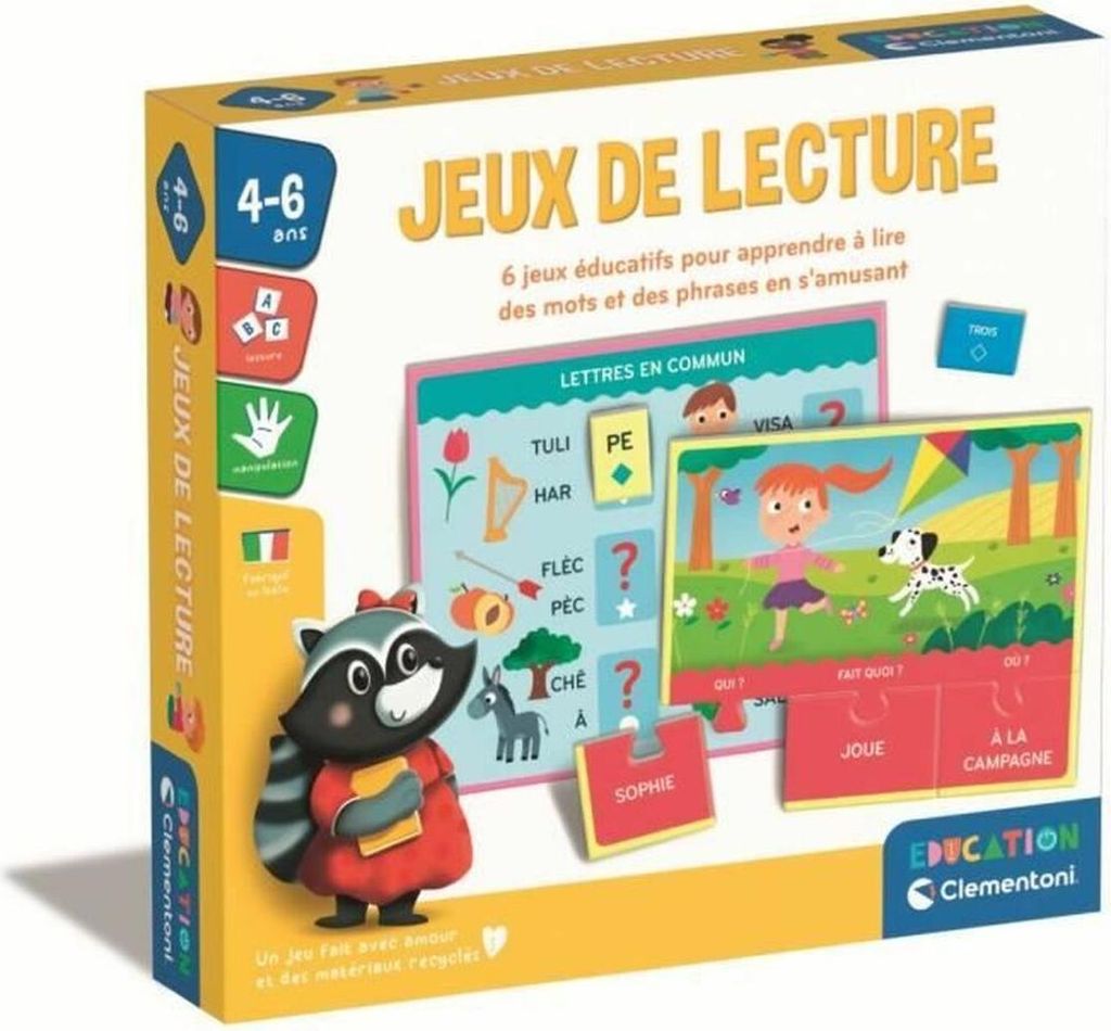 Lernspiel Clementoni Jeux de lecture (FR)