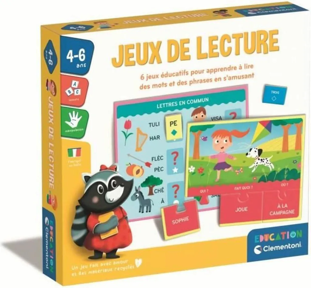 Réussir son entrée en CP avec le jeu éducatif de lecture Clementoni (FR)