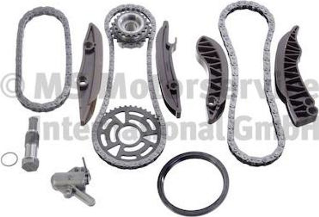 KOLBENSCHMIDT 400450400001 Steuerkettensatz OE 11147797490 kompatibel mit Leopard, Vivaro, Logan, Mini Roadster, Paceman, Mini, Countryman, Clubvan...