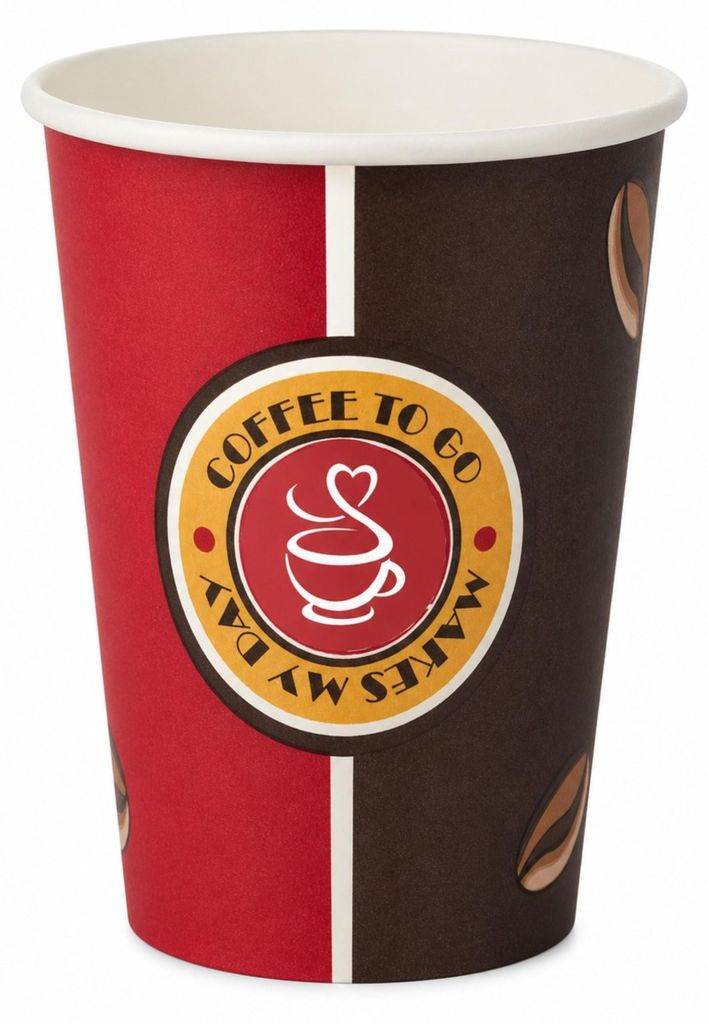 SHOV 1000 Kaffeebecher 300 ml – Coffee-to-go Pappbecher Produktbild 