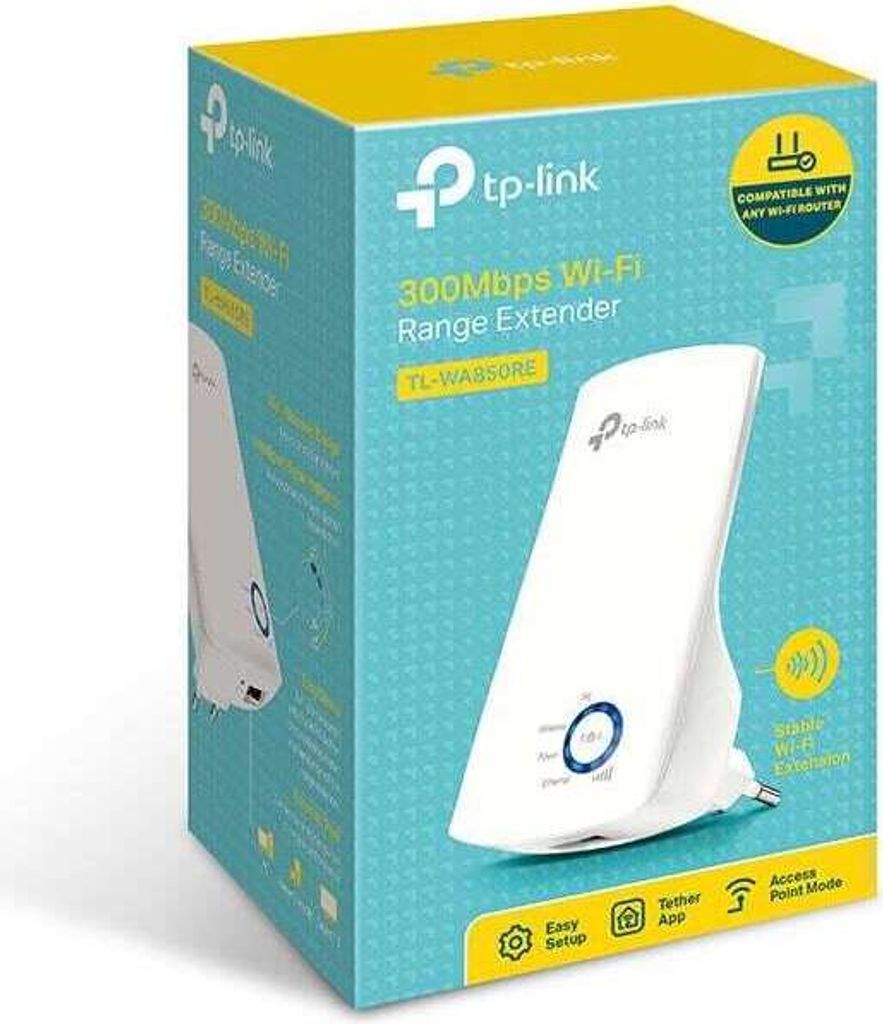 TP-Link W-Lan 300Mbps Repeater (TL-WA850RE) Produktbild 5