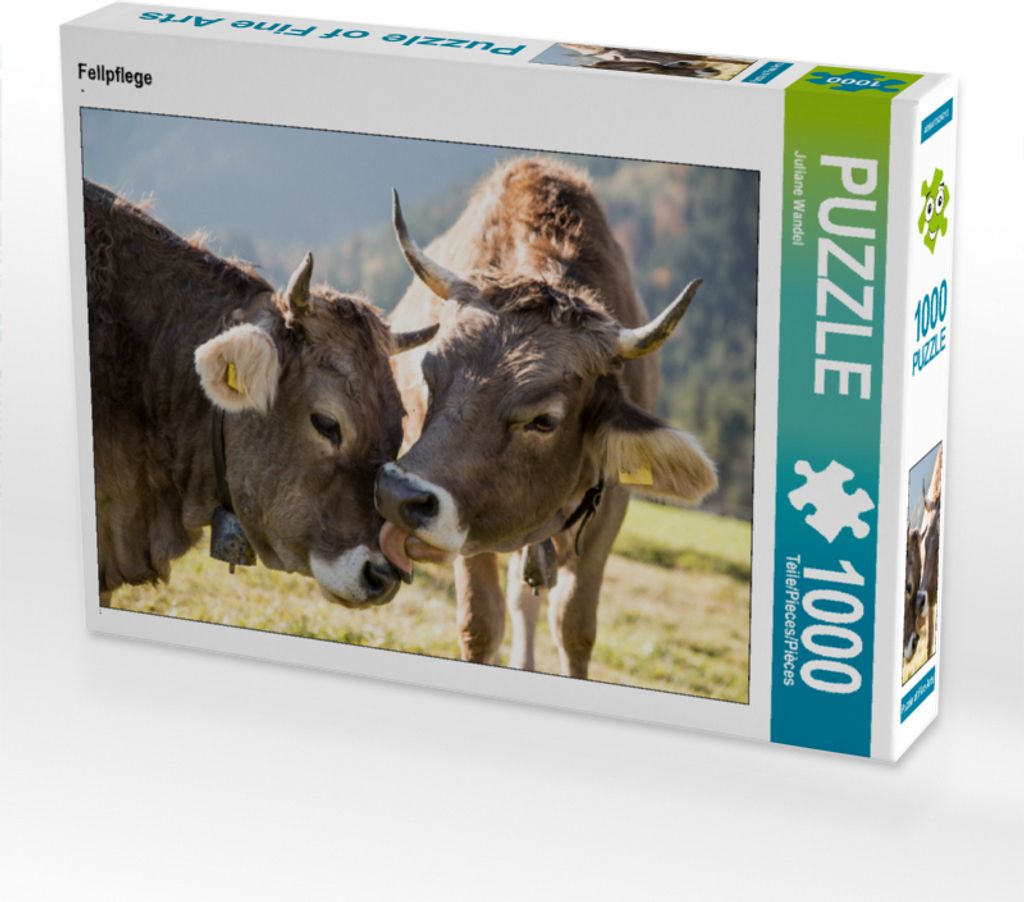 CALVENDO Puzzle Fellpflege | 1000 Teile Lege-Größe 64x48cm Foto-Puzzle für glückliche Stunden