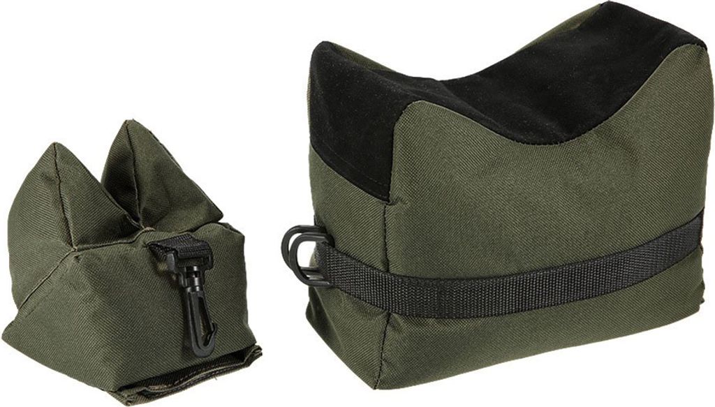Outdoor Hunting Shooting Support Sand Bag Target Front Back Pushion Range Ständer-Armeegrün