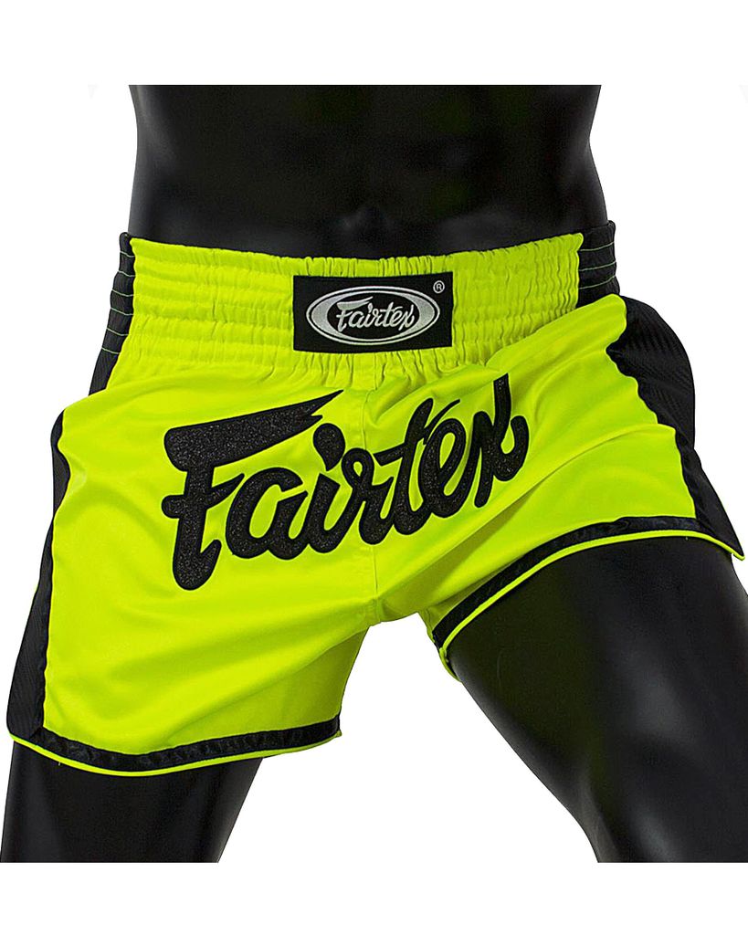 Fairtex Muay Thai Short BS1706 Neon Satin, XL