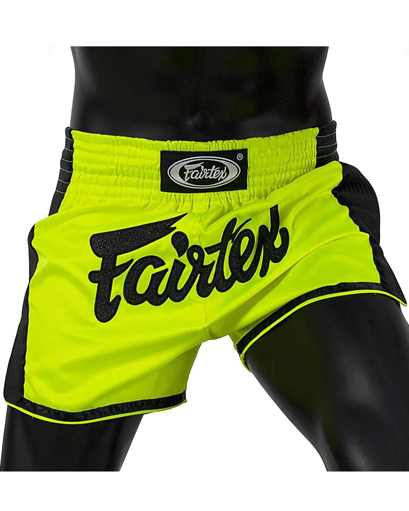 Short de Boxe Thaï en Satin Fluorescent Taille XL Fairtex BS1706