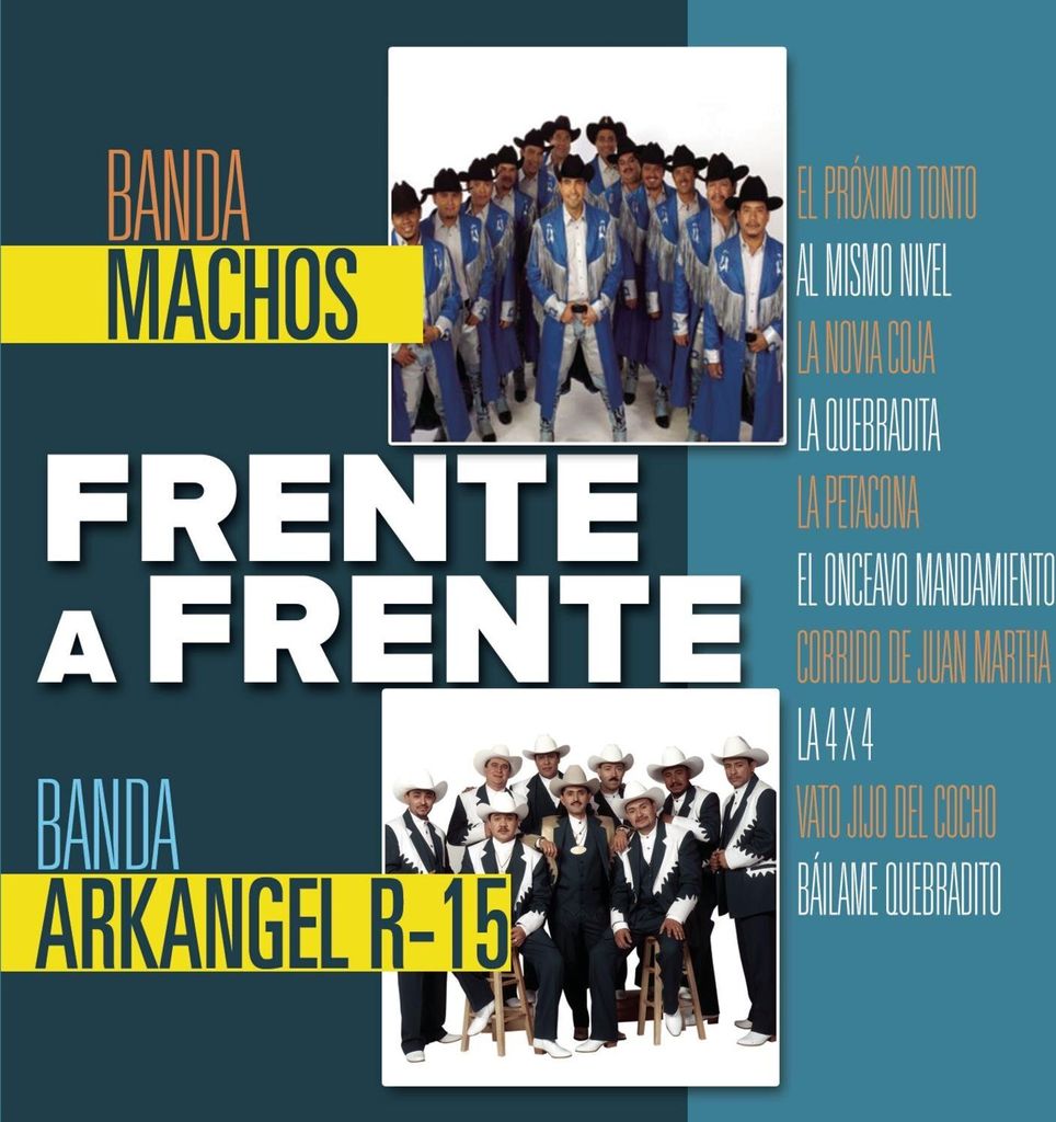 Banda Machos|Banda Arkangel R- - Frente a Frente