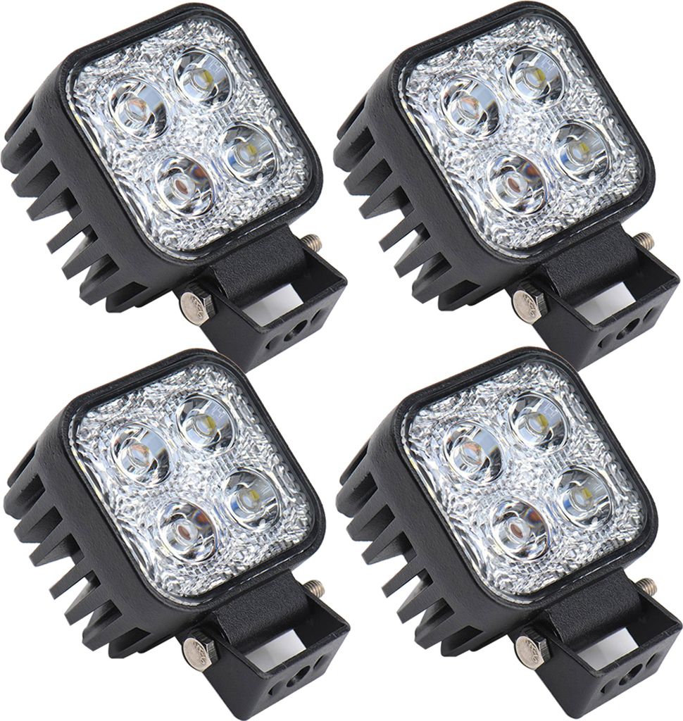 Greenmigo 4 X 12W LED Lampe Square Scheinwerfer Kaltweiß Spot IP67 Arbeitsscheinwerfer from Deutsche Lokal Warenhaus