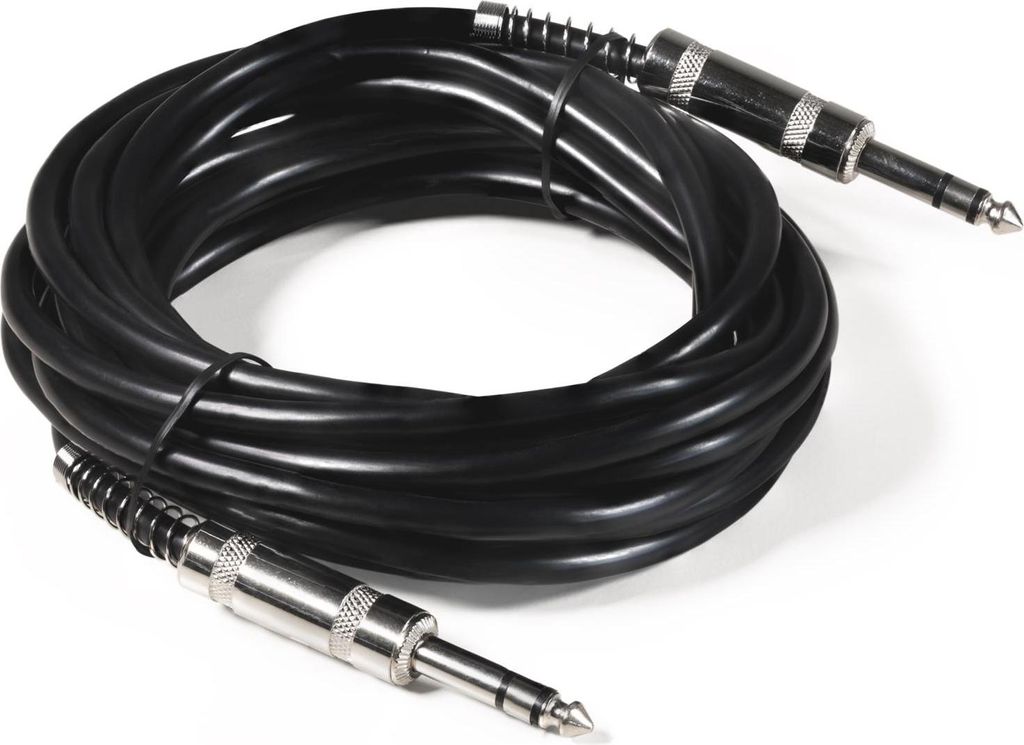 Klinke-Verbindungskabel HOLLYWOOD 5m 6,3 mm Stecker-Stecker Produktbild 