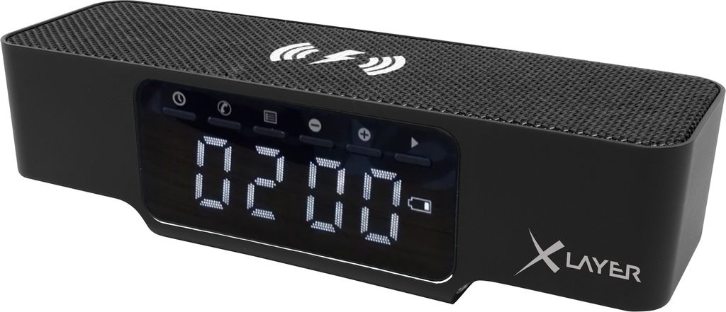 Xlayer Ladegerät XLayer Wireless Charging Alarm Clock Smartphones/Tablets