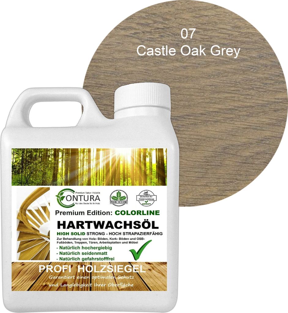 Contura 1 Liter FARBIGES Hartwachsöl Colorline Premium Produktbild 