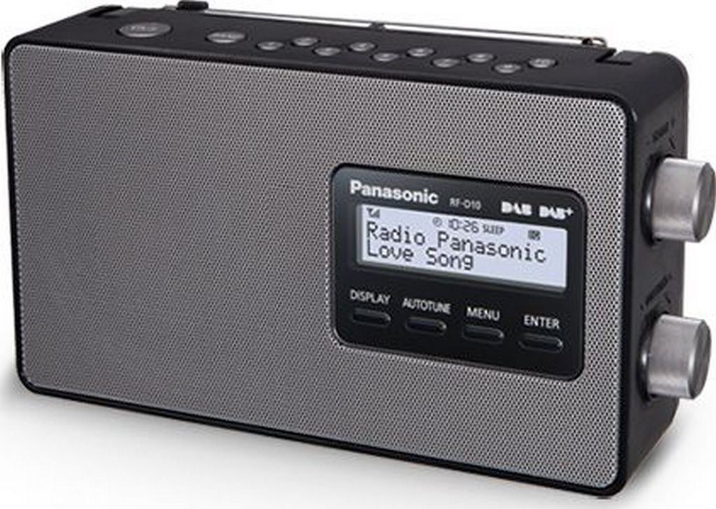 Panasonic RF-D10EG-K Rádio DAB+ Schwarz / Grau Obrázok produktu 
