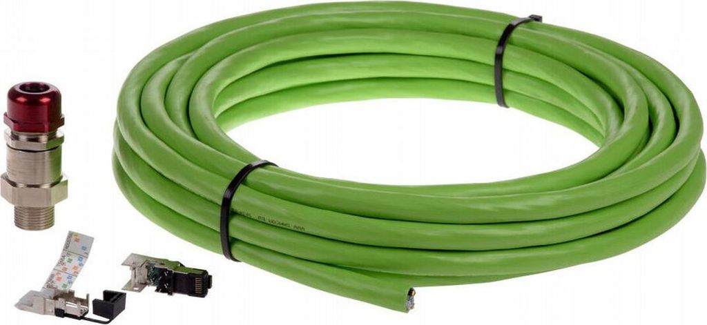 Axis 01543-001, 10 m, Grün, RJ-45, Männlich, Crossover cable, Network cameras in ExCam series.