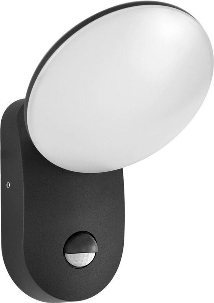7W LED Außenwandleuchte mit MONTI 3K D-SENSOR Sensor OWL-6214-S-3K Italux