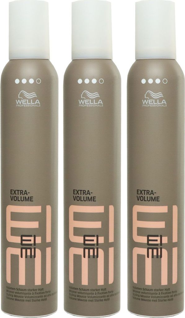 Wella Eimi Extra Volume 3 x 300 ml Volumenschaum Set Produktbild 