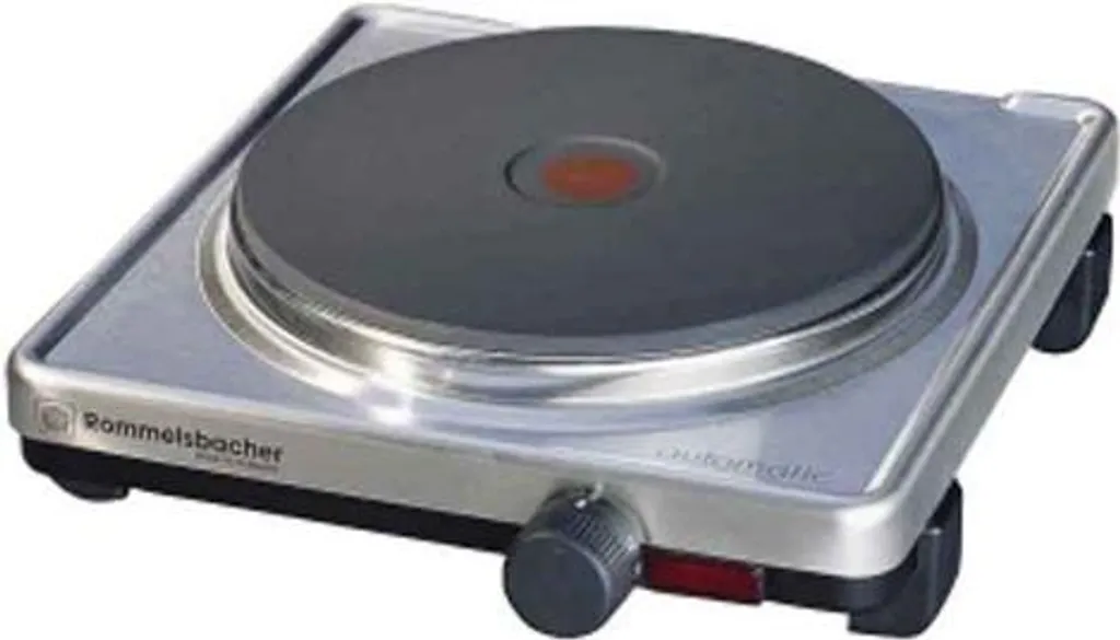 Réchaud électrique individuel Rommelsbacher AK 1599/E en inox 1500W