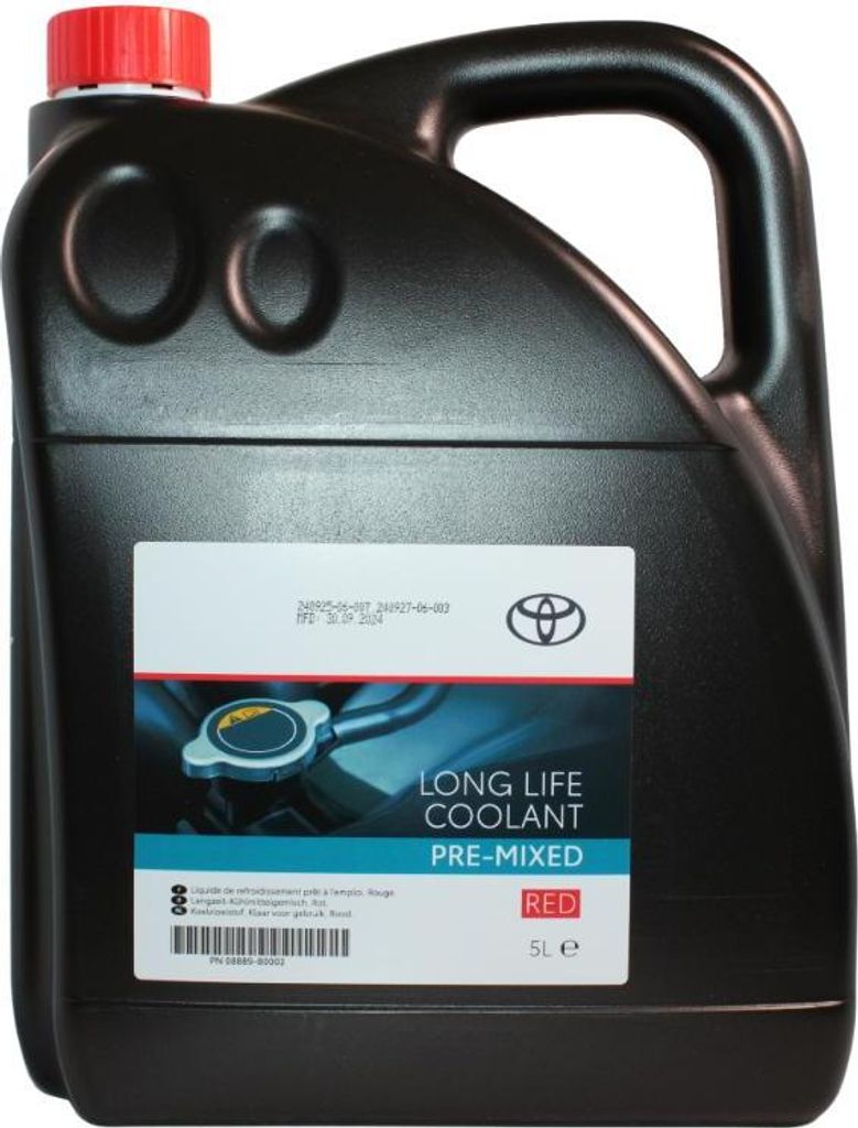 TOYOTA Lexus Long Life Red Kältemittel 5L 08889-80002 OE