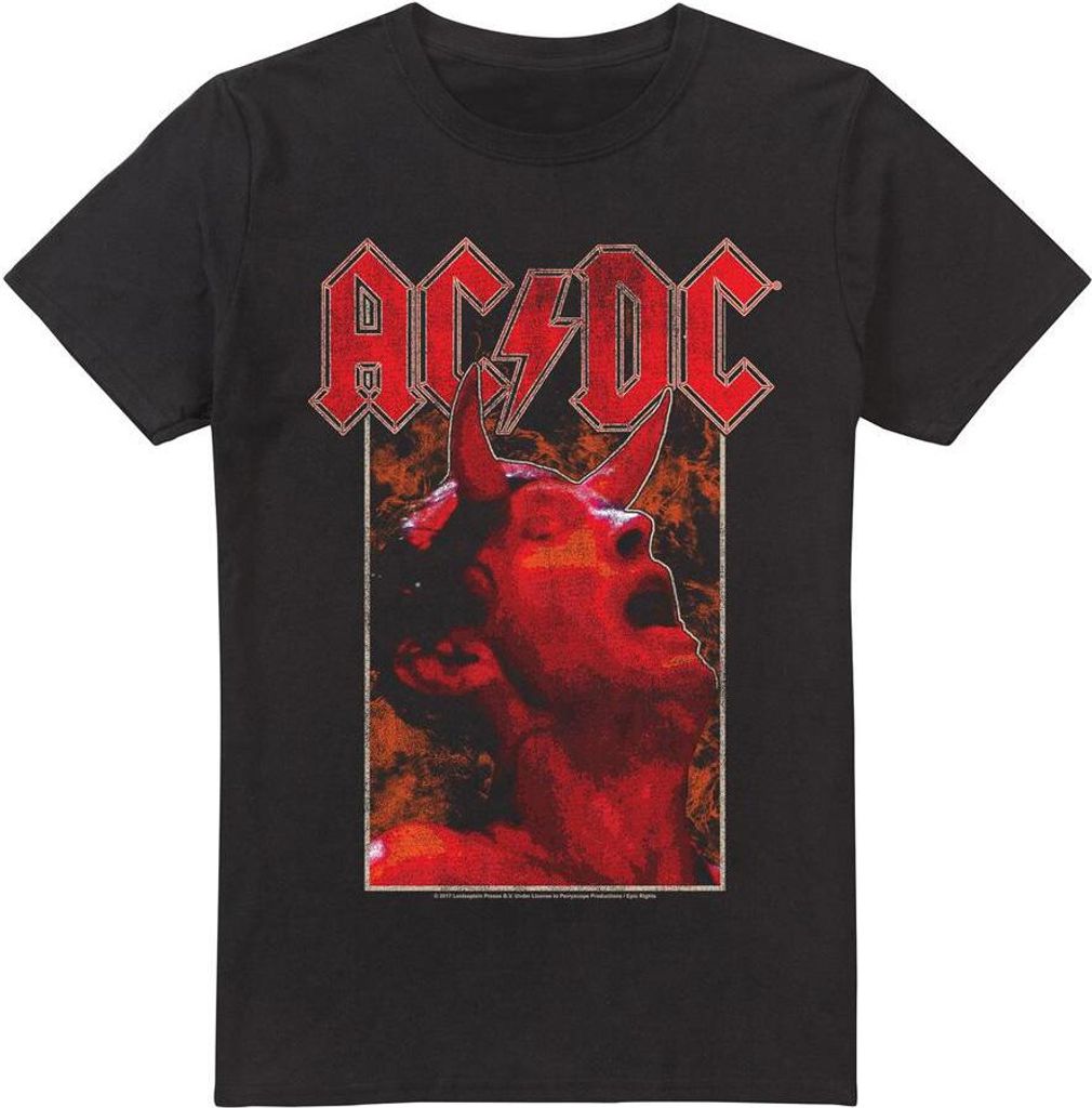 AC/DC - "Horns" T-Shirt für Herren TV13317 (M) (Schwarz)