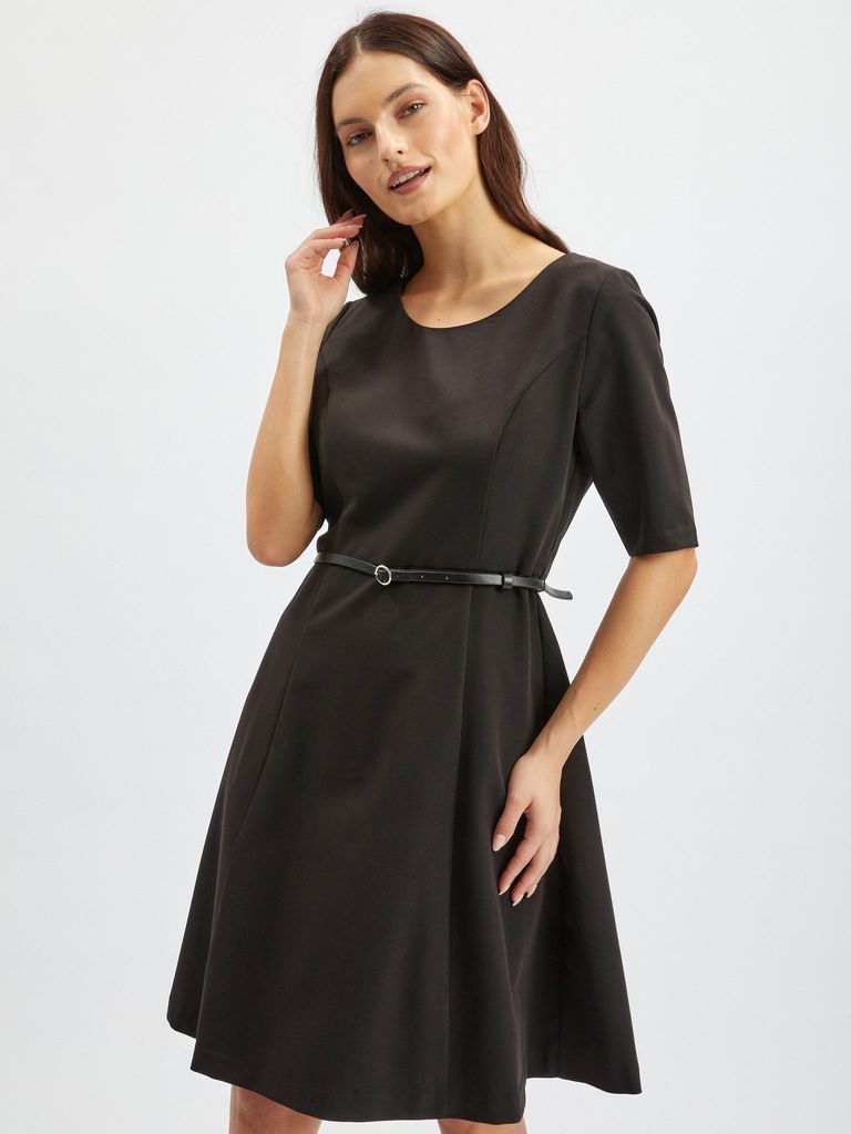 Orsay Schwarzes Damenkleid 490453-660000__36