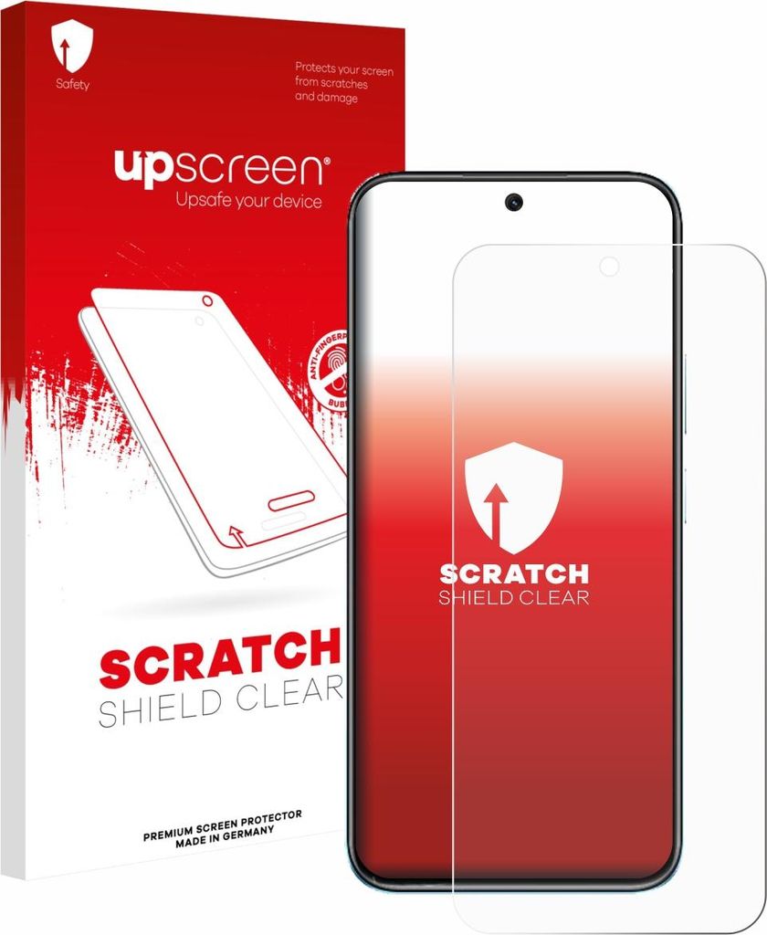 upscreen Schutzfolie für realme Narzo 90X Displayschutz Displayschutzfolie Folie Klar Transparent