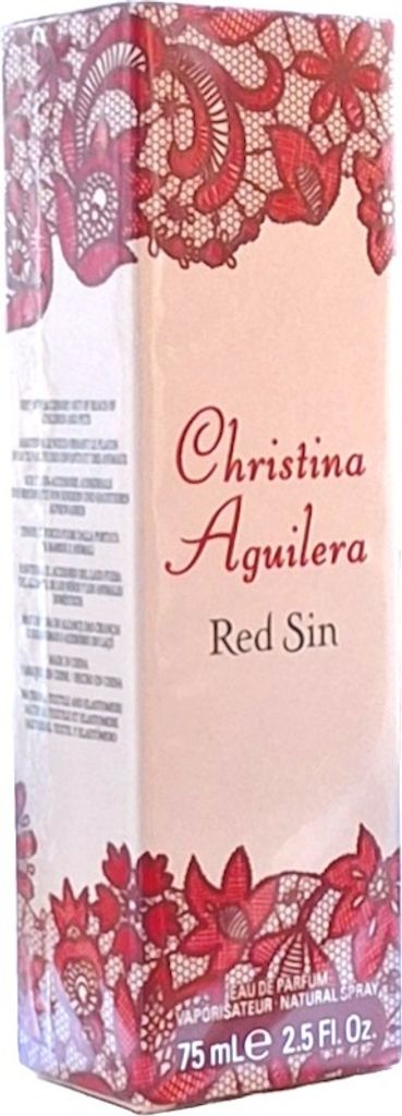 Christina Aguilera Red Sin 75ml EdP fü r Frauen - Brandneu Produktbild 
