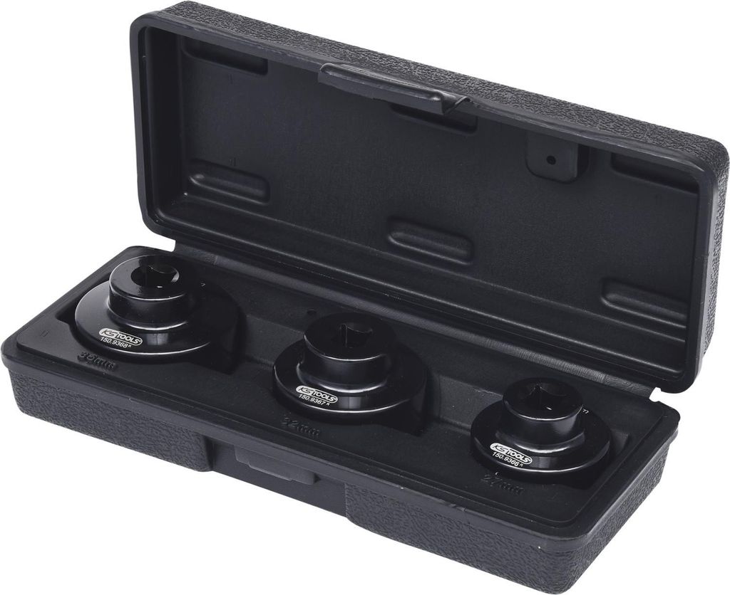 KS Tools 3/8'' Ölfilterschlüssel-Satz, 3-tlg, 150.9365