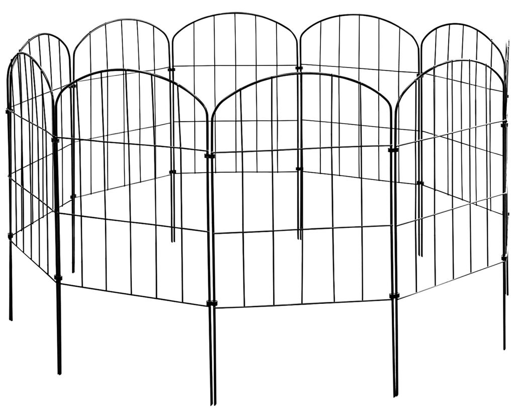 Zaun Gartenzaun Steckzaun Hundezaun Teichzaun für Garten Produktbild 