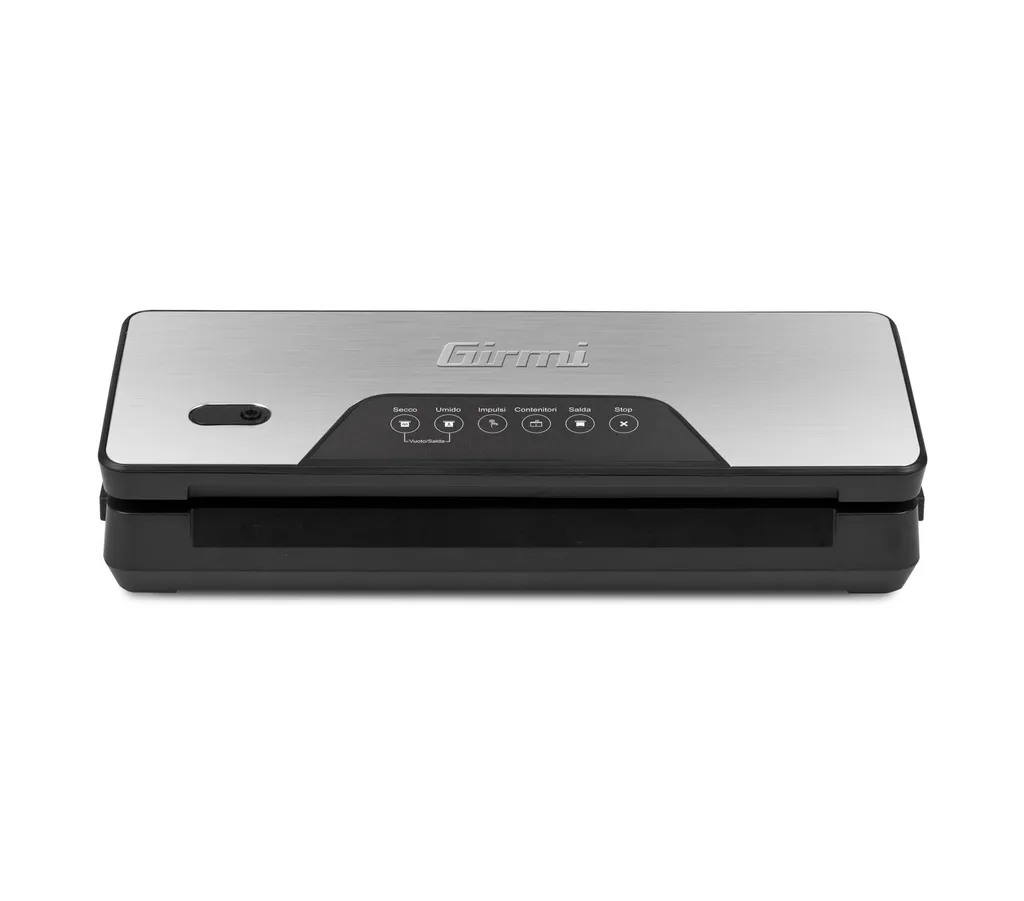 Appareil de mise sous vide alimentaire Girmi VT7500 inox et noir mat