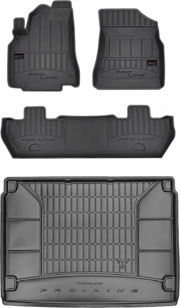 Tappetini Gomma 3D Peugeot Partner Tepee 2008-2018 | Viaggi e Outdoor