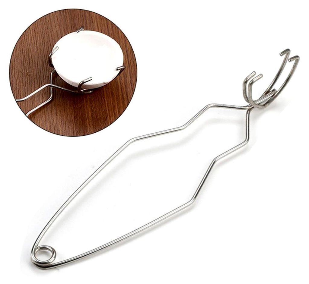 Tiegelzange aus Metall für die Metallbearbeitung und Schmuckherstellung