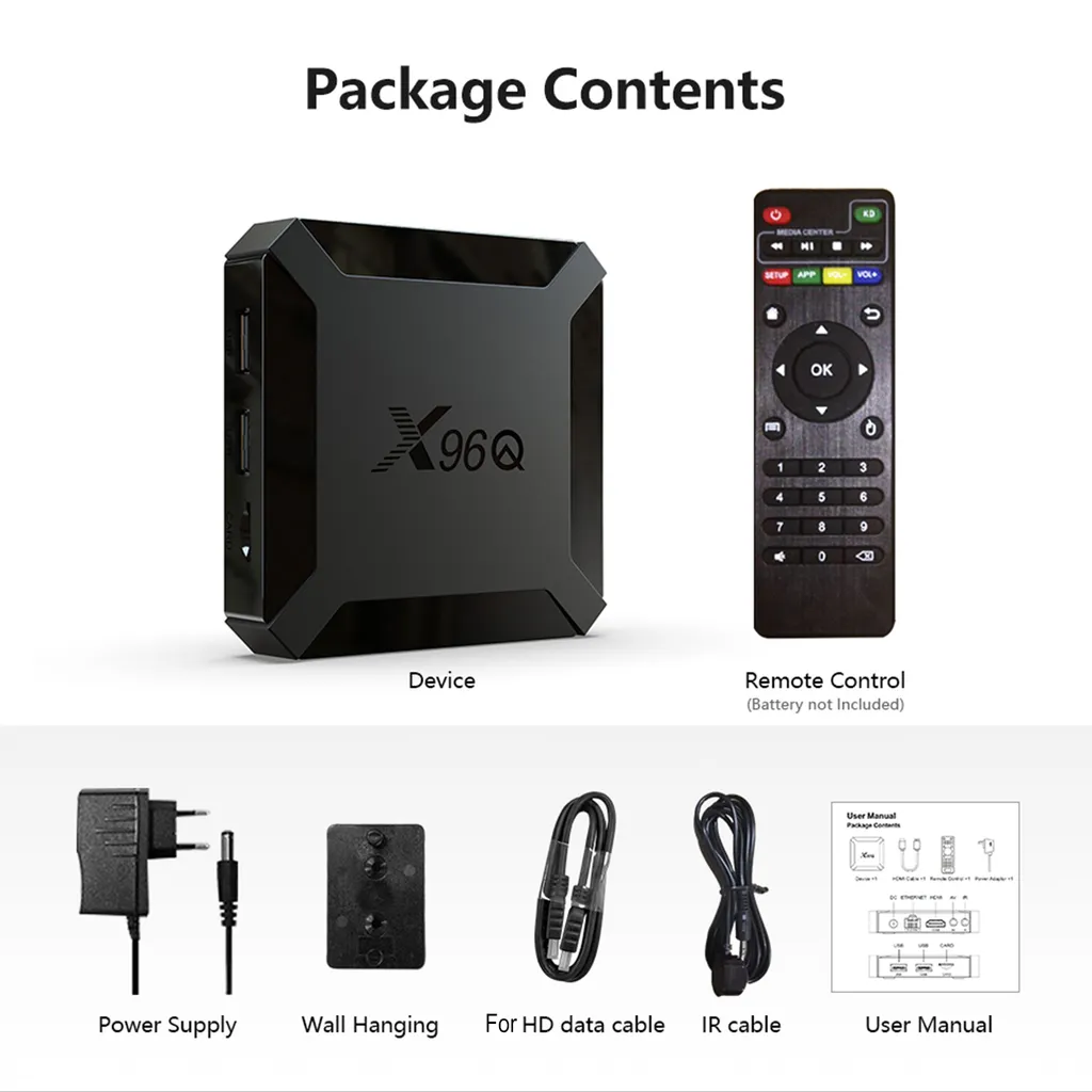 X96Q Box TV Android 10 : Fluidité Garantie et Image HDR Sans Lags