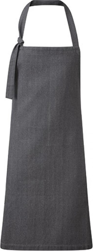Premier Workwear PR122 | 'Regenerate' Sustainable Bib Apron - Latzschürze - Farbe: Grey Denim (ca. Pantone Cool Gray 10C) - Größe: 86 x 72 cm
