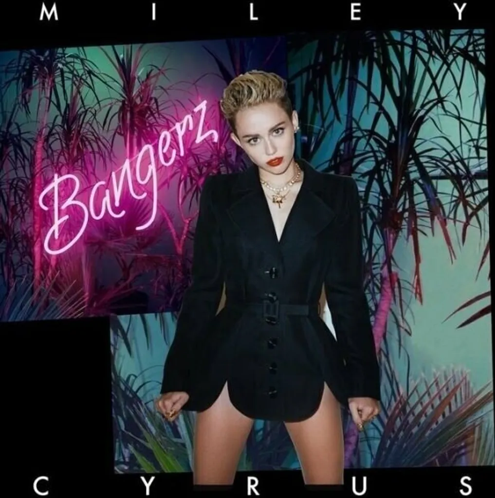 Bangerz Miley Cyrus Vinyle 10th Anniversary Sea Glass 2 LP Rare