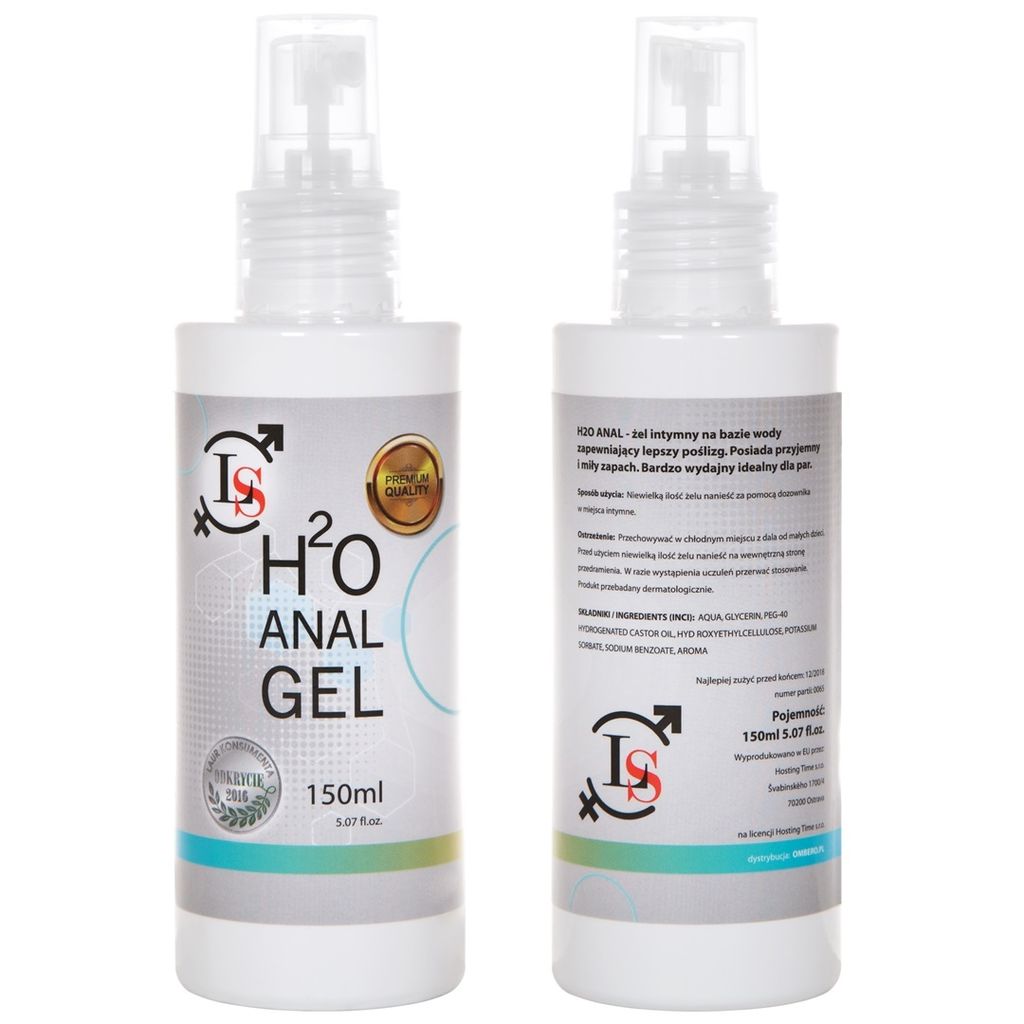 Liebesstim H20 Wasserbasiertes Anal Gleitgel 150ml