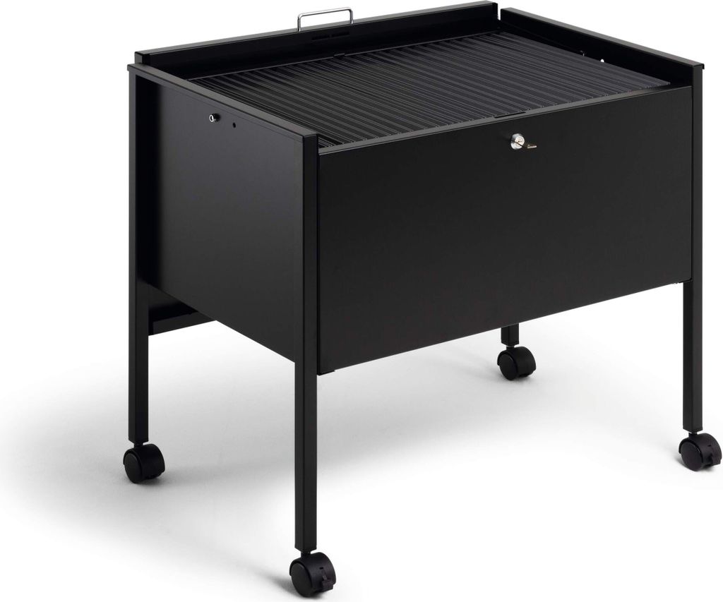 DURABLE Hängemappenwagen ECONOMY TOP 80 A4, 309801 schwarz Produktbild 